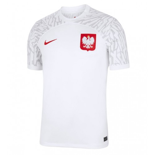 Poland Replica Home Stadium Shirt World Cup 2022 Short Sleeve